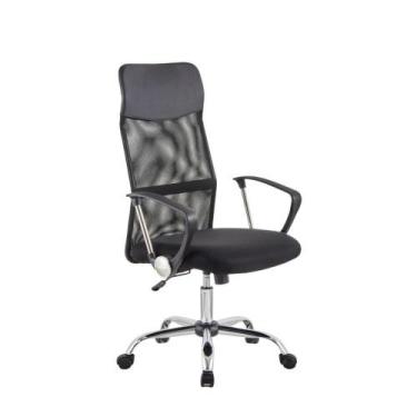 Imagem de Cadeira De Escritório Presidente Fox Giratória Preta F161