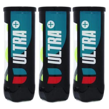 Imagem de Bola de Tênis Ultra+ Pack com 03 Tubos - ULTRA TENNIS
