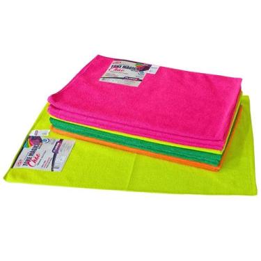 Imagem de Pano de Microfibra Toke Mágico 60X90 - 12 unidades - Flabom Têxtil