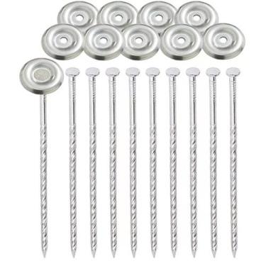 Imagem de Estacas en espiral de acero inoxidable para alfombras exteriores de RV