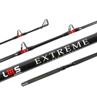 Imagem de Vara Pesca Carretilha Extra Pesada Lumis Extreme 1,83m 100-200Lbs Inteiriça