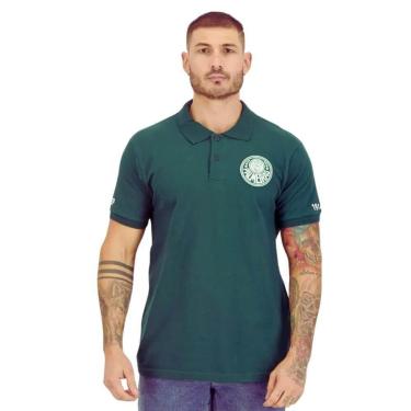 Imagem de Camisa Polo Piquet Palmeiras Produto Oficial Plus Size P1233520-Masculino