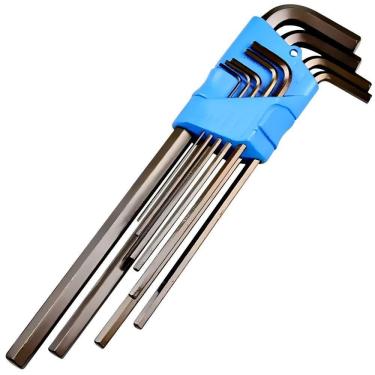 Imagem de Jogo Chave Allen Longa 1/16 - 3/8 9 Peças Gedore 42l-9p