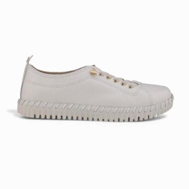 Imagem de Sapatênis Feminino Bottero Bottwister Casual, 38, Branco off