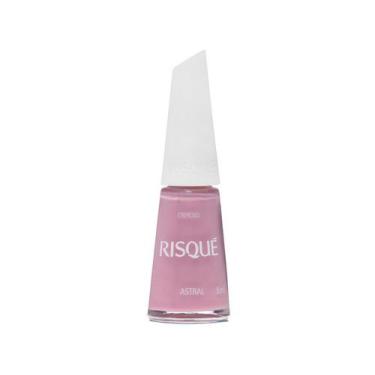 Imagem de Esmalte Risqué Rosas Astral Rosa Cremoso - Hipoalergênico 8ml, Rosa, 8