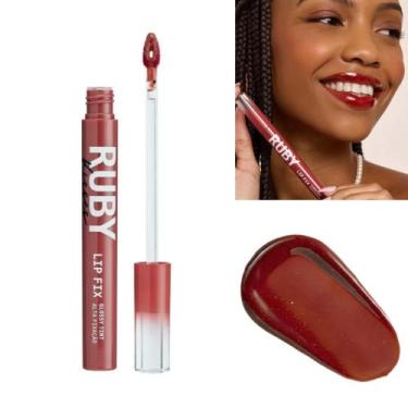 Imagem de Ruby Kisses - Lip Fix Glossy Tint - ( Cores ), Sweet Brown