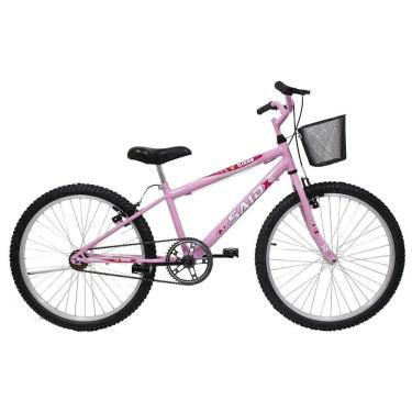 Imagem de Bicicleta Aro 24 Feminina Mono Sem Marcha Com Cesta Saidx