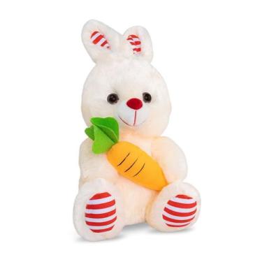Imagem de Coelho Coelhinho de Pelúcia Páscoa Macio/Atóxico - 30cm - Brinquedo/Ar