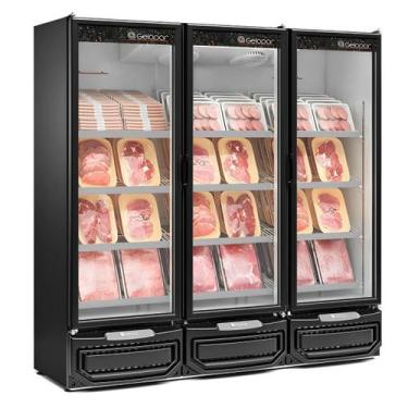Imagem de Balcão Refrigerado Carnes E Bebidas Vert Gcbc-1450 Preto 1458 Litros P