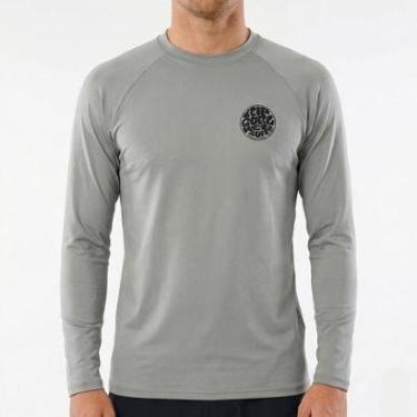 Imagem de Camiseta Rip Curl Manga Longa Icons Surf UV SM26-Masculino