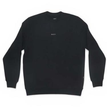 Imagem de Moletom RVCA Careca Campus Blend 270g - Preto-Masculino