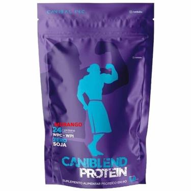 Imagem de Caniblend Protein - 1800g Refil Morango- Canibal-Masculino