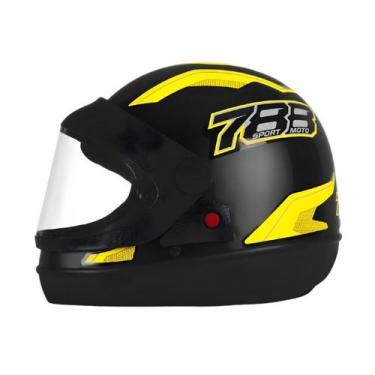 Imagem de Capacete fechado pro tork new sport 788 moto, 62