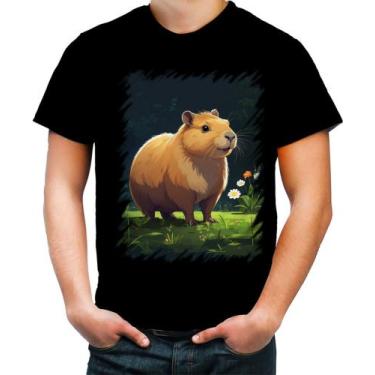 Imagem de Camiseta Colorida Capivara do Bem Animalzinho 10 - Kasubeck Store®, Ba
