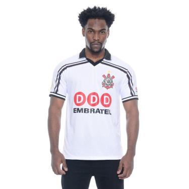 Imagem de Camisa Corinthians DDD Retrô 1998 Campeão Brasileiro-Masculino