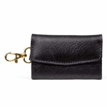 Imagem de Chaveiro Charm Bag Porta Moedas Notas e Cartões em Couro Artlux 517 -,
