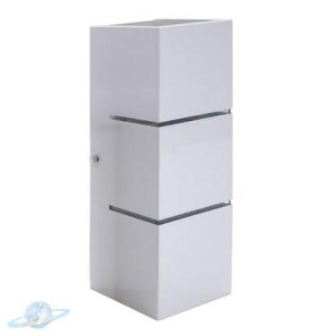 Imagem de Arandela Branca 30cm 2 Frisos Com 2 Fachos De Luz-E27 - Unity Hope