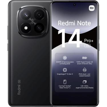 Imagem de Redmi Note 14 Pro Plus 5G Global Preto, Design Premium, 12GB RAM 512GB