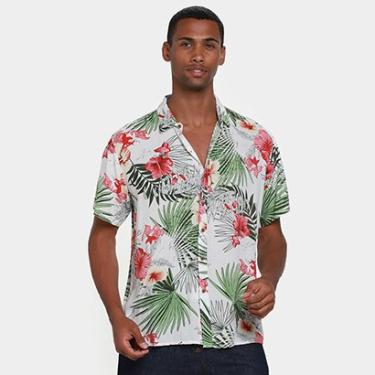 Imagem de Camisa Social Black River Floral Masculina-Masculino