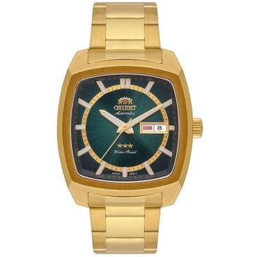 Imagem de Relógio Masculino Automático Orient Dourado F49GG031 E1KX-Masculino