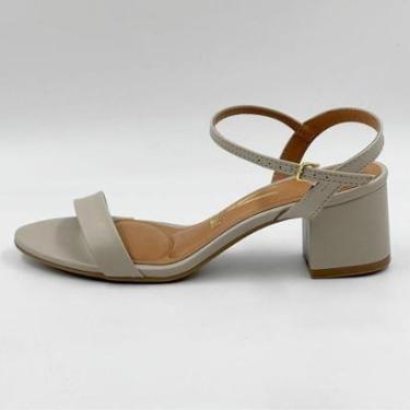 Imagem de Sandália Vizzano Salto Médio em Pelica Feminina-Feminino