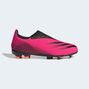 Imagem de Chuteira Infantil Sem Cadarços X Ghosted.3 Campo - adidas FY7281-Masculino