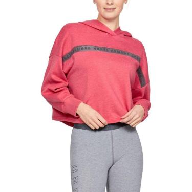 Imagem de Casaco De Treino Com Capuz  Under Armour Taped Fleece Feminino-Feminino