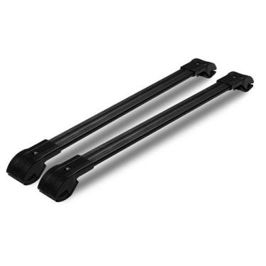 Imagem de Travessa Suporte Rack Teto Bagageiro Volkswagen T-cross - XRACK, Preto