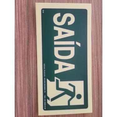 Imagem de Placa Fotoluminescente S14 - Visual placas