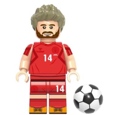 Imagem de Boneco christian eriksen jogador futebol dinamarca copa do mundo fifa 