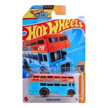 Imagem de Carrinho Hot Wheels Onibus Trouble Decker