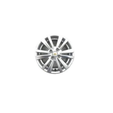 Imagem de Roda De Liga Leve Aluminio Aro 15 Prata Metalico Pecas Genuinas Gm Spi