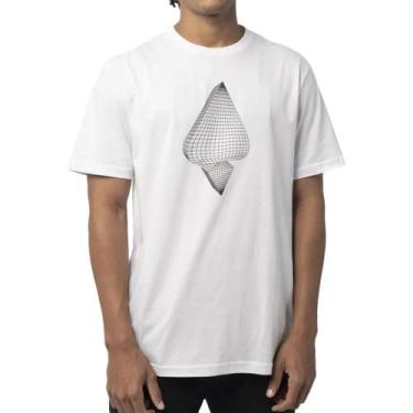 Imagem de Camiseta MCD Regular Espada 3D SM24 Masculina Branco, G, Branco