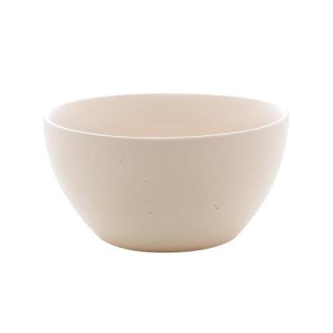 Imagem de Conjunto 2 bowls cerâmica granilite marfim14x7cm - WOLFF