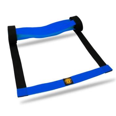 Imagem de Escada De Agilidade Fita De Nylon 10 Degraus Be Stronger, Azul