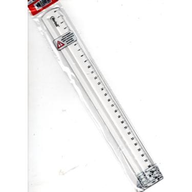 Imagem de Régua plástica 30CM - premium - Acrinil, Transparente