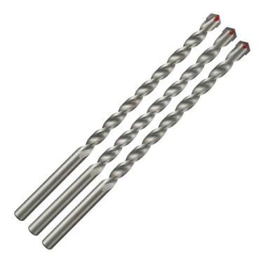 Imagem de 3 Unidades Broca Para Concreto Ponta De Metal 10X400mm EDA