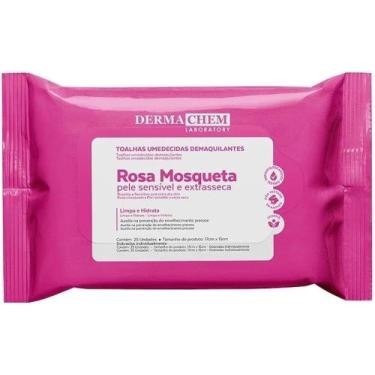 Imagem de Toalhas demaquilantes dermachem fórmulas específicas, ROSA MOSQUETA