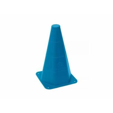 Imagem de Cone de Agilidade Liso 23 Cm, Azul - Consport