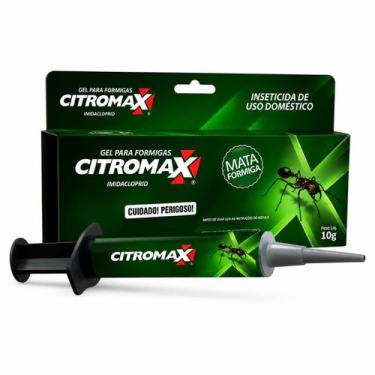 Imagem de Gel Para Formigas Citromax 10g Seringa Isca Formicida Para Cozinha Cas