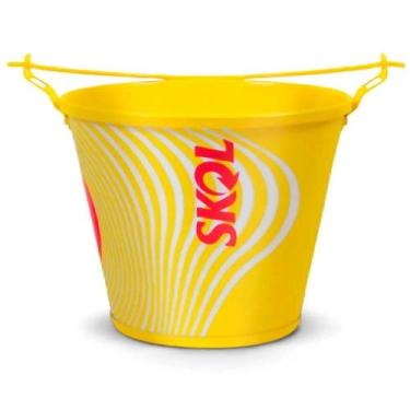 Imagem de Balde para Gelo 24 Skol Orla Verão Alumiart