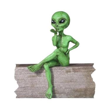 Imagem de Estátua De Resina Alienígena Para Jardim, Decoração Para Casa E Escrit