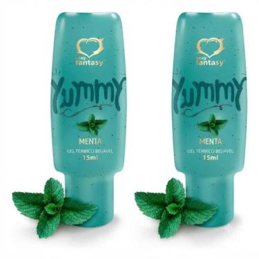 Imagem de Kit 2 Und Yummy Gel Térmico Beijável 15ml - Sexy Fantasy, Menta
