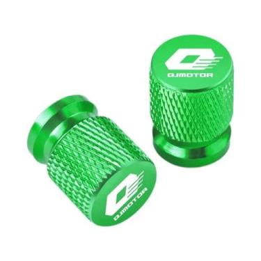 Imagem de Tampas De Válvula De Pneu De Moto À Prova De Poeira Para Acessórios Qj
