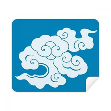 Imagem de Pintura Culture White Cloud Pano de limpeza Limpador de tela 2 peças Tecido de camurça