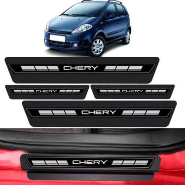 Imagem de Kit Soleira Porta Top Premium Carros Chery Todos anos