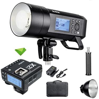 Imagem de Godox AD400 Pro AD400Pro Flash de 400 W com acionador Godox X2T-O GN72 TTL Monolight, 1/8000 HSS, sistema 2.4G, 0.01-1s Tempo de reciclagem All-in-One Strobe Flash com refletor Bowens Mount