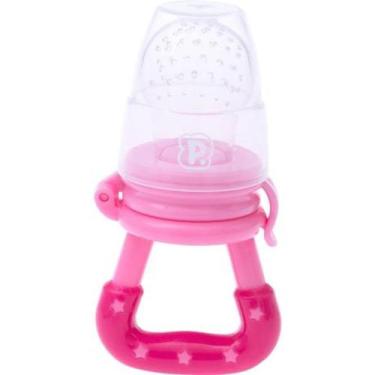 Imagem de Alimentador Infantil De Silicone 6+ Rosa - Pimpolho