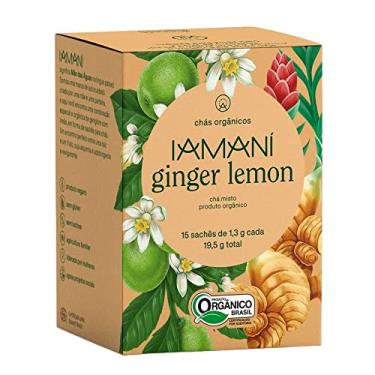 Imagem de Chá Iamaní Ginger Lemon Orgânico Gengibre Limão 15 sachês