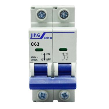 Imagem de Disjuntor Bipolar 63a DIN DZ47632P 3KA - JNG